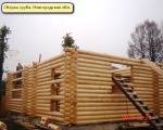 Строительство деревянных домов (коттеджей) из оцилиндрованного бревна